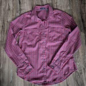 Toad&Co. Womens Wool Blend Flannel Button Front Shirt Size Small